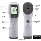 Infrared Forehead Thermometer Digital Non-contact Thermometer Body Temperature Fever Measure Tool for Baby Adult Kids